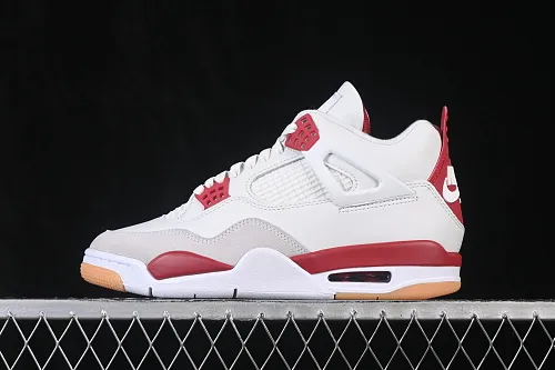 All categories Air Jordan Jordan series basketball shoes Air Jordan 4 LJR version Nike SB x Air Jordan 4 OG "Varsity Red" AJ4 Joe 4 University Red DR5415-106